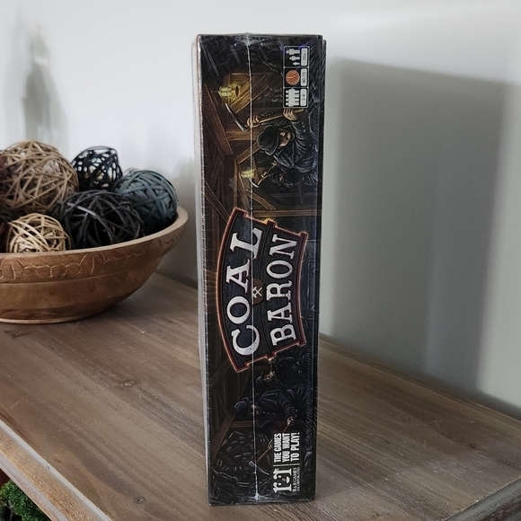 🎲🏭 Coal Baron Board Game Brand New, Factory Sealed! Perfect family game night - Picture 8 of 13